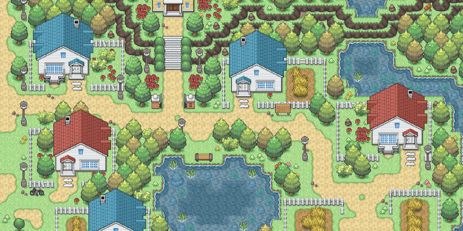 Pokémon Gym map